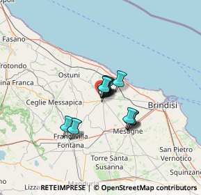 Mappa Via Mazzini, 72019 San Vito dei Normanni BR, Italia (8.02)