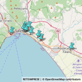 Mappa Via Antonio Russo, 84132 Salerno SA, Italia (3.99091)