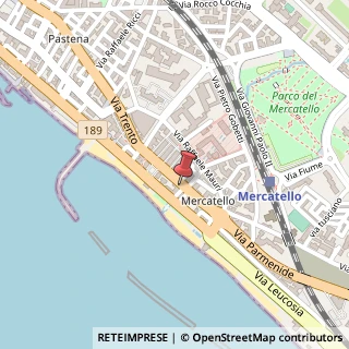 Mappa Via Giuseppe Olivieri, 4, 84129 Salerno, Salerno (Campania)