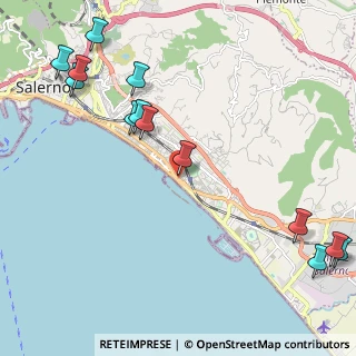 Mappa Via Vincenzo Ambrogio Galdi, 84131 Salerno SA, Italia (3.03154)
