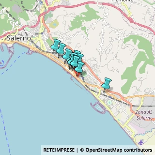 Mappa Via Vincenzo Ambrogio Galdi, 84131 Salerno SA, Italia (0.88357)