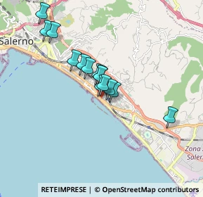 Mappa Via Vincenzo Ambrogio Galdi, 84131 Salerno SA, Italia (1.41286)