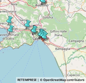 Mappa Via Vincenzo Ambrogio Galdi, 84131 Salerno SA, Italia (13.51833)
