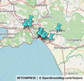 Mappa Via Vincenzo Ambrogio Galdi, 84131 Salerno SA, Italia (7.89923)