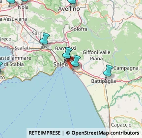 Mappa Via Vincenzo Ambrogio Galdi, 84131 Salerno SA, Italia (24.42727)