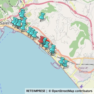 Mappa Via Fiume, 84132 Salerno SA, Italia (2.255)