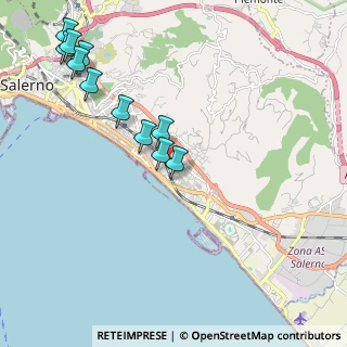 Mappa Via Fiume, 84132 Salerno SA, Italia (2.49727)