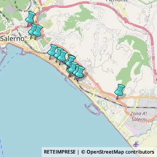 Mappa Via Fiume, 84132 Salerno SA, Italia (1.62786)