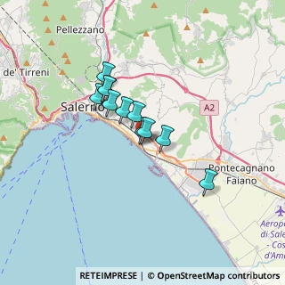Mappa Via Fiume, 84132 Salerno SA, Italia (2.57455)