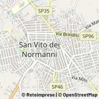 Map San Vito dei Normanni