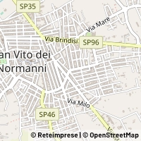Map San Vito dei Normanni