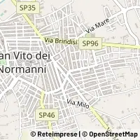 Karte San Vito dei Normanni