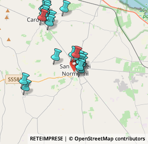 Mappa Via Venezia, 72019 San Vito dei Normanni BR, Italia (4.0515)