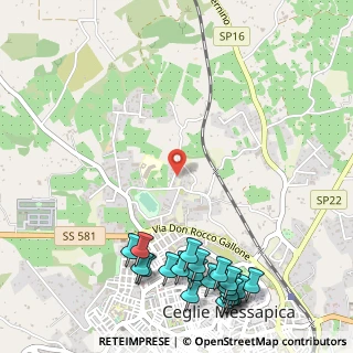 Mappa Traversa Due Colonne, 72013 Ceglie Messapica BR, Italia (0.821)