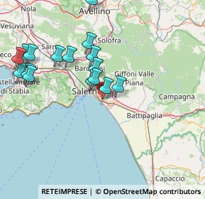 Mappa Via Sabato Visco, 84131 Salerno SA, Italia (17.30188)