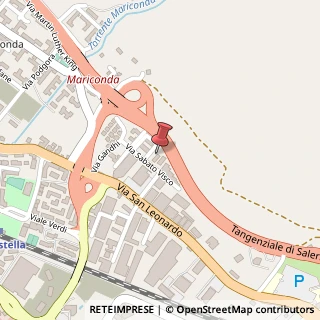 Mappa Via Sabato Visco, 14, 84100 Salerno, Salerno (Campania)