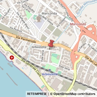 Mappa Viale Giuseppe Verdi, 23, 84131 Salerno, Salerno (Campania)