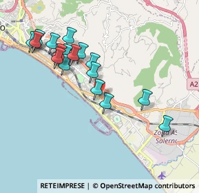 Mappa Viale Richard Wagner, 84131 Salerno SA, Italia (2.056)