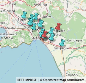 Mappa Viale Richard Wagner, 84131 Salerno SA, Italia (10.3075)