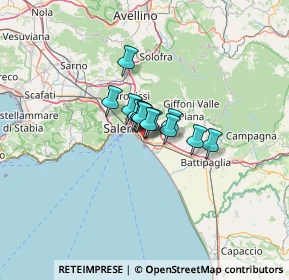 Mappa Viale Richard Wagner, 84131 Salerno SA, Italia (6.08615)