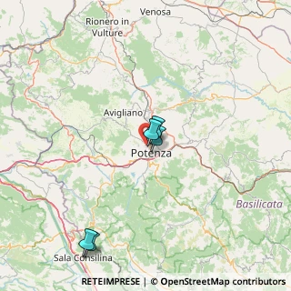 Mappa Via Raffaele Danzi, 85100 Potenza PZ, Italia (38.09846)