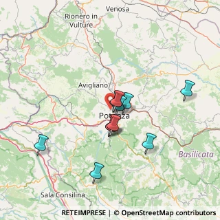 Mappa Via Raffaele Danzi, 85100 Potenza PZ, Italia (12.46)