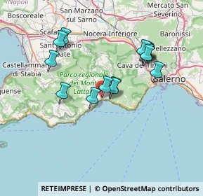 Mappa Via Capo di Piazza, 84010 Minori SA, Italia (7.01)