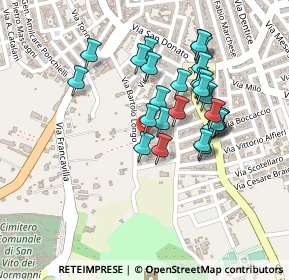 Mappa Via Padre Bronte, 72019 San Vito dei Normanni BR, Italia (0.1963)