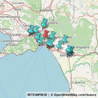 Mappa Via San Leonardo 120 Traversa Migliaro, 84129 Salerno SA, Italia (11.533)