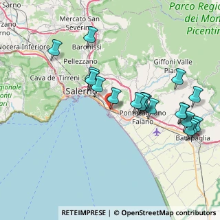 Mappa Via San Leonardo 120 Traversa Migliaro, 84129 Salerno SA, Italia (8.638)
