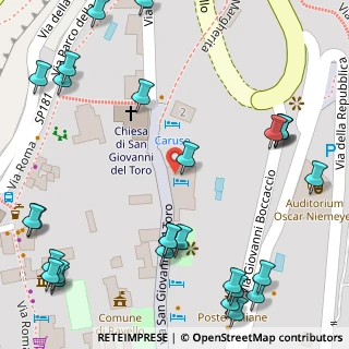 Mappa Via San Giovanni del Toro, 84010 Ravello SA, Italia (0.10857)