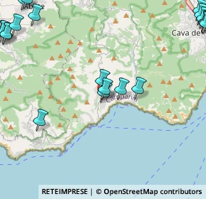 Mappa Via San Giovanni del Toro, 84010 Ravello SA, Italia (7.1925)