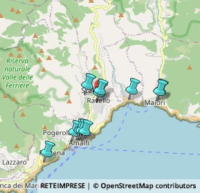 Mappa Via San Giovanni del Toro, 84010 Ravello SA, Italia (1.75545)