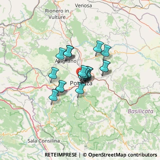 Mappa Via D. di Giura, 85100 Potenza PZ, Italia (8.6205)