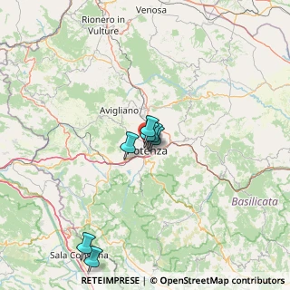 Mappa Via D. di Giura, 85100 Potenza PZ, Italia (36.10714)