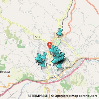 Mappa Via D. di Giura, 85100 Potenza PZ, Italia (1.508)