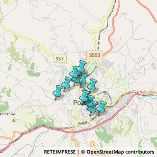 Mappa Via D. di Giura, 85100 Potenza PZ, Italia (1.34083)