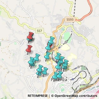 Mappa Via D. di Giura, 85100 Potenza PZ, Italia (1.0365)