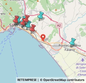 Mappa Presso Galleria Mediterraneo, 84131 Salerno SA, Italia (4.96273)