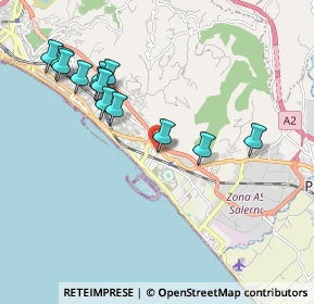 Mappa Presso Galleria Mediterraneo, 84131 Salerno SA, Italia (2.16538)