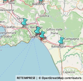 Mappa Presso Galleria Mediterraneo, 84131 Salerno SA, Italia (25.54818)