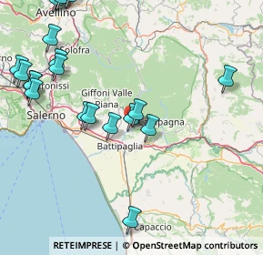 Mappa 84062 OLEVANO SUL TUSCIANO SA, Italia (22.4905)