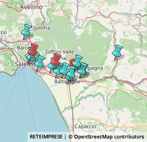 Mappa 84062 OLEVANO SUL TUSCIANO SA, Italia (12.1)