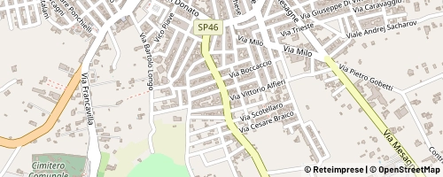 Mappa San Vito dei Normanni