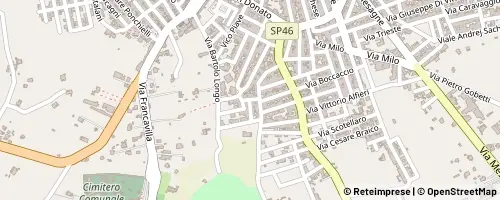 Mappa San Vito dei Normanni