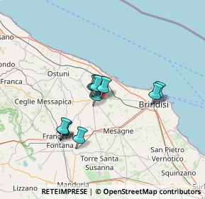 Mappa Contrada Giannaricchiella, 72019 San Vito dei Normanni BR, Italia (10.70083)