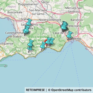 Mappa Via Lama, 84010 Minori SA, Italia (7.51625)