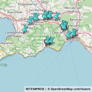 Mappa 84010 Minori SA, Italia (8.621)