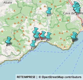 Mappa Via Lama, 84010 Minori SA, Italia (5.8185)