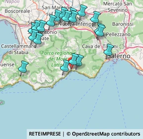 Mappa 84010 Minori SA, Italia (9.2275)